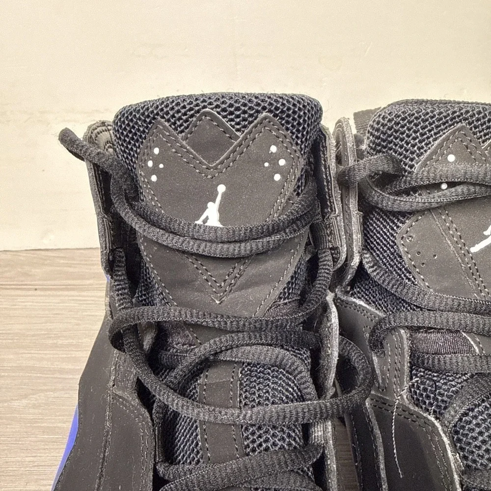 Jordan Flight 45 342964-042‎ Black Royal Blue Men's Size 11 Basketball Shoes